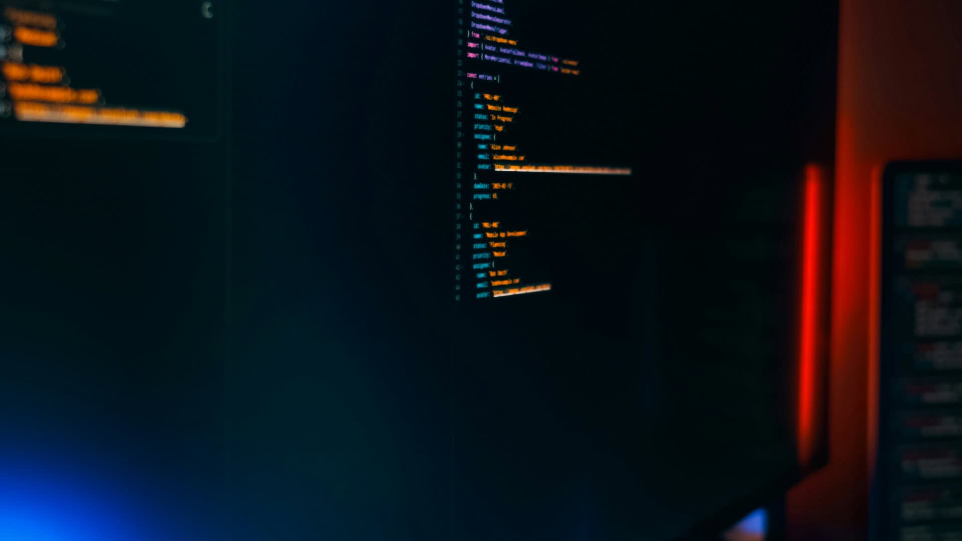 Computer screen with code representing algorithms for bluffing in Leduc Hold'em by AI