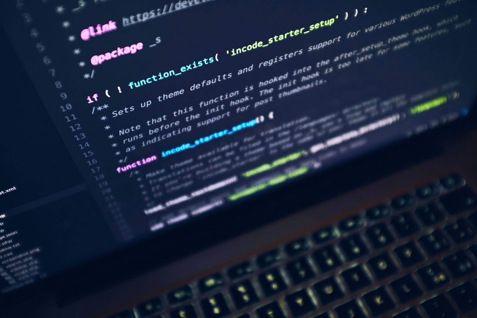 Laptop displaying code and algorithms to symbolize ToolPoker training LLMs in poker AI using solvers.