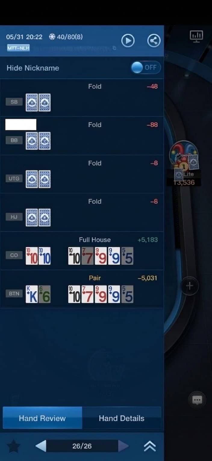 MTT NLH Sucks
